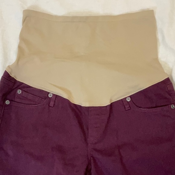 Gap Denim Maternity Jeans | Size 4/27 | Full Coverage | Skinny Jeans - Picture 2 of 6